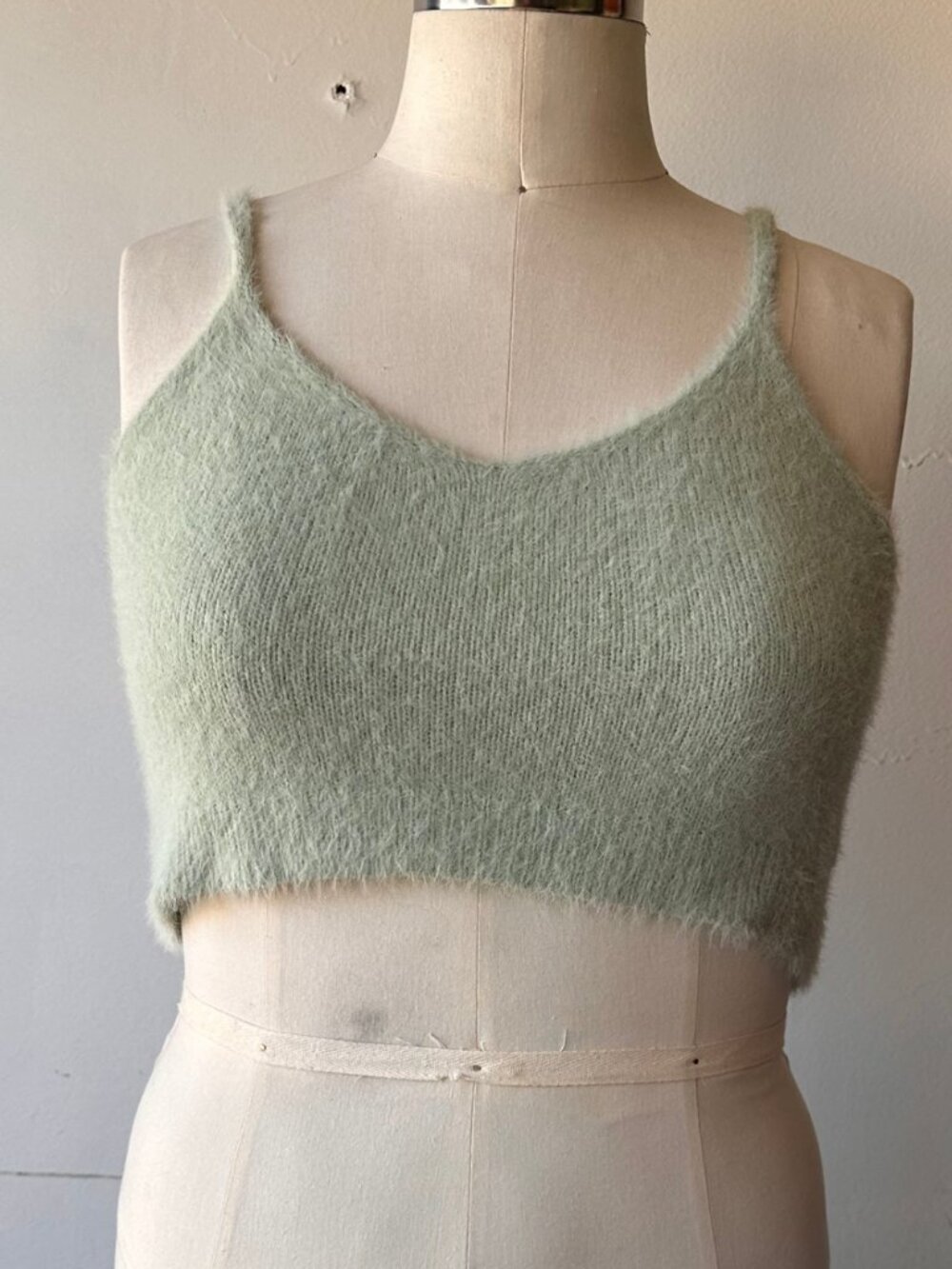 Asos furry Crop 12